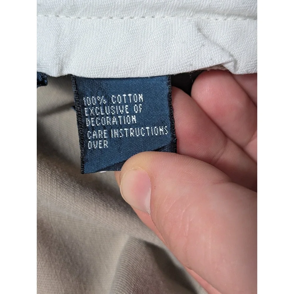 Polo Ralph Lauren Mens Pants Ethan Pant Khaki 40x30 Woven Classic Pleated,